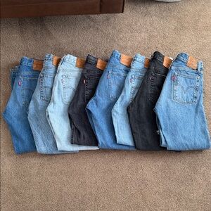 Levi's Wedgie Straight Size 26 -  Jeans Lot